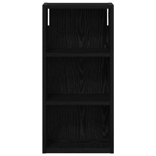 Baderom veggskap Svart Eik 30 x 16 x 62,5 cm Konstruert tre