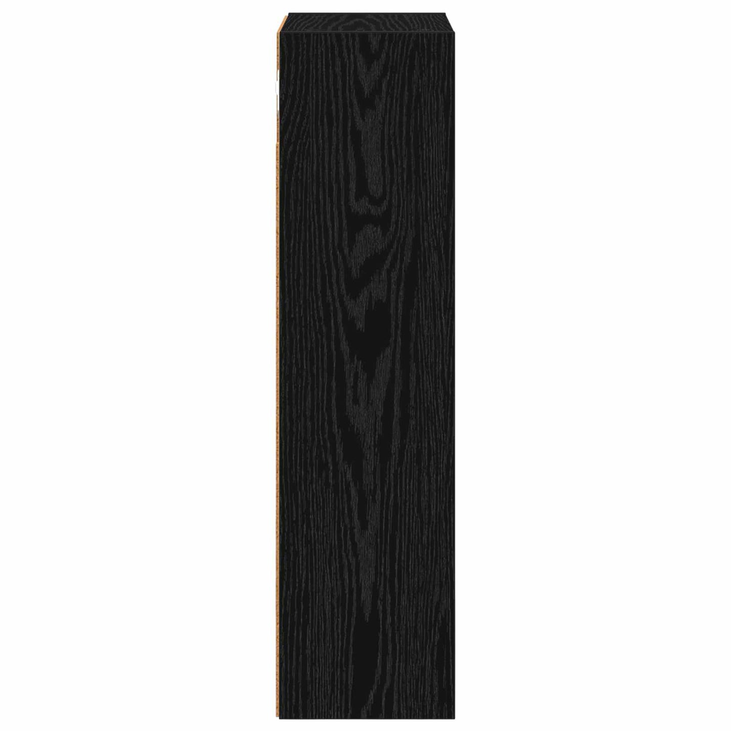 Baderom veggskap Svart Eik 30 x 16 x 62,5 cm Konstruert tre