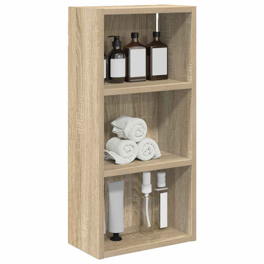 Baderom veggskap Sonoma eik 30 x 16 x 62,5 cm Konstruert tre