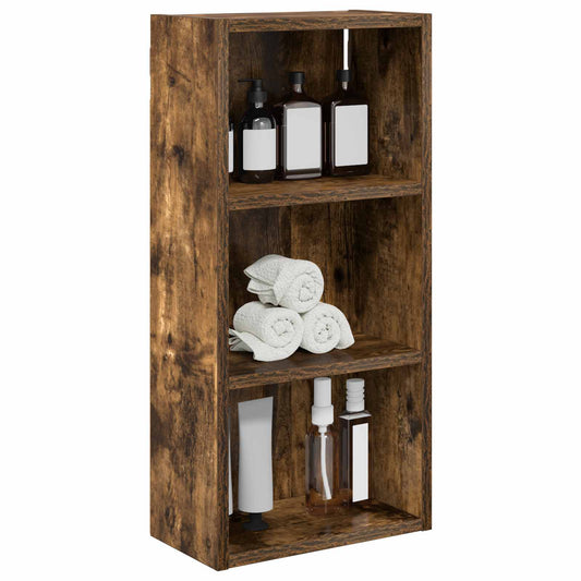 Baderom veggskap Røkt Eik 30 x 16 x 62,5 cm Konstruert tre