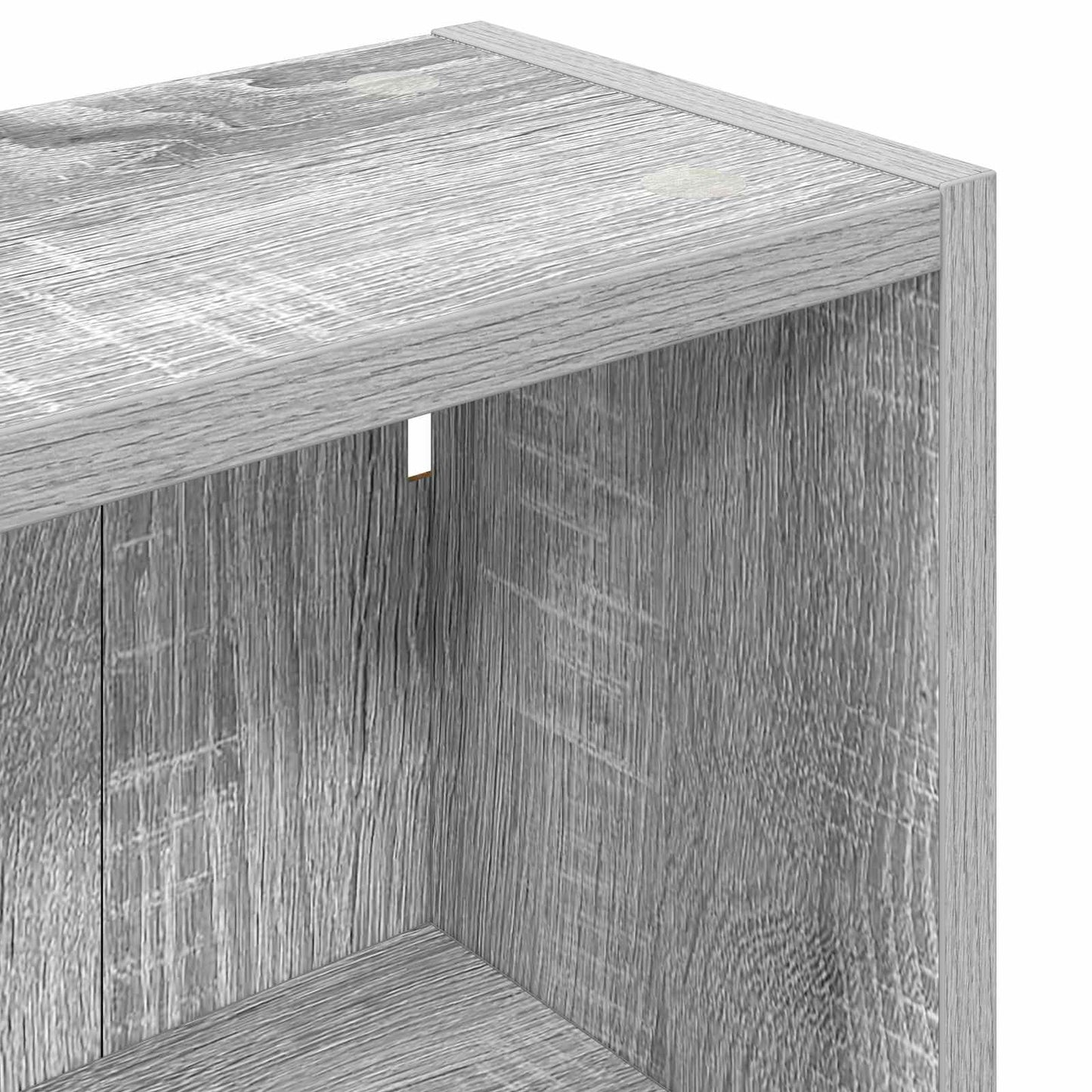 Baderom veggskap Grå Sonoma 30 x 16 x 62,5 cm Konstruert tre