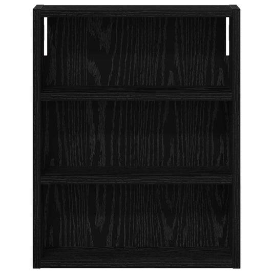Baderom veggskap Svart Eik 40 x 10 x 50 cm Konstruert tre