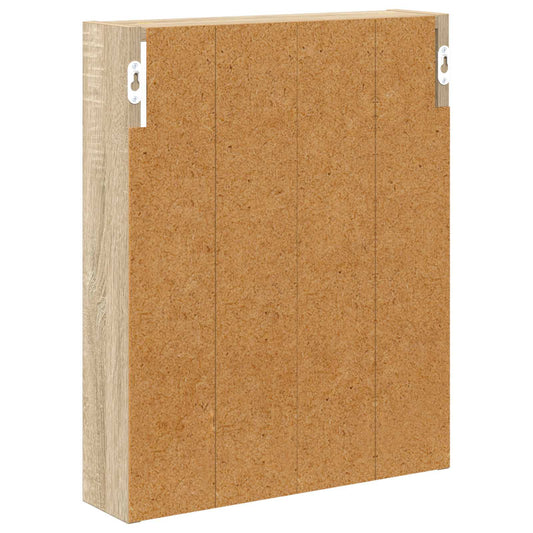 Baderom veggskap Sonoma eik 40 x 10 x 50 cm Konstruert tre