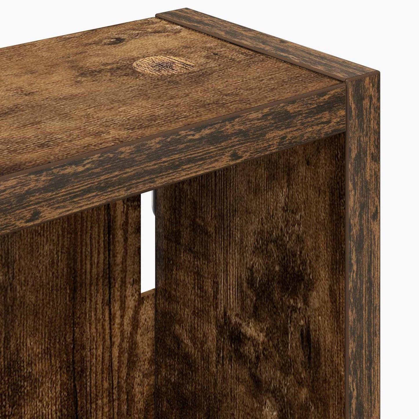 Baderom veggskap Røkt Eik 40 x 10 x 50 cm Konstruert tre