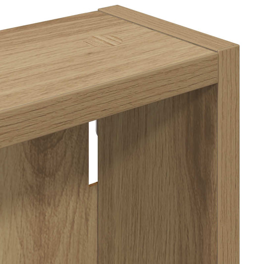 Baderom veggskap Kunstnerisk Eik 40 x 10 x 50 cm Konstruert tre