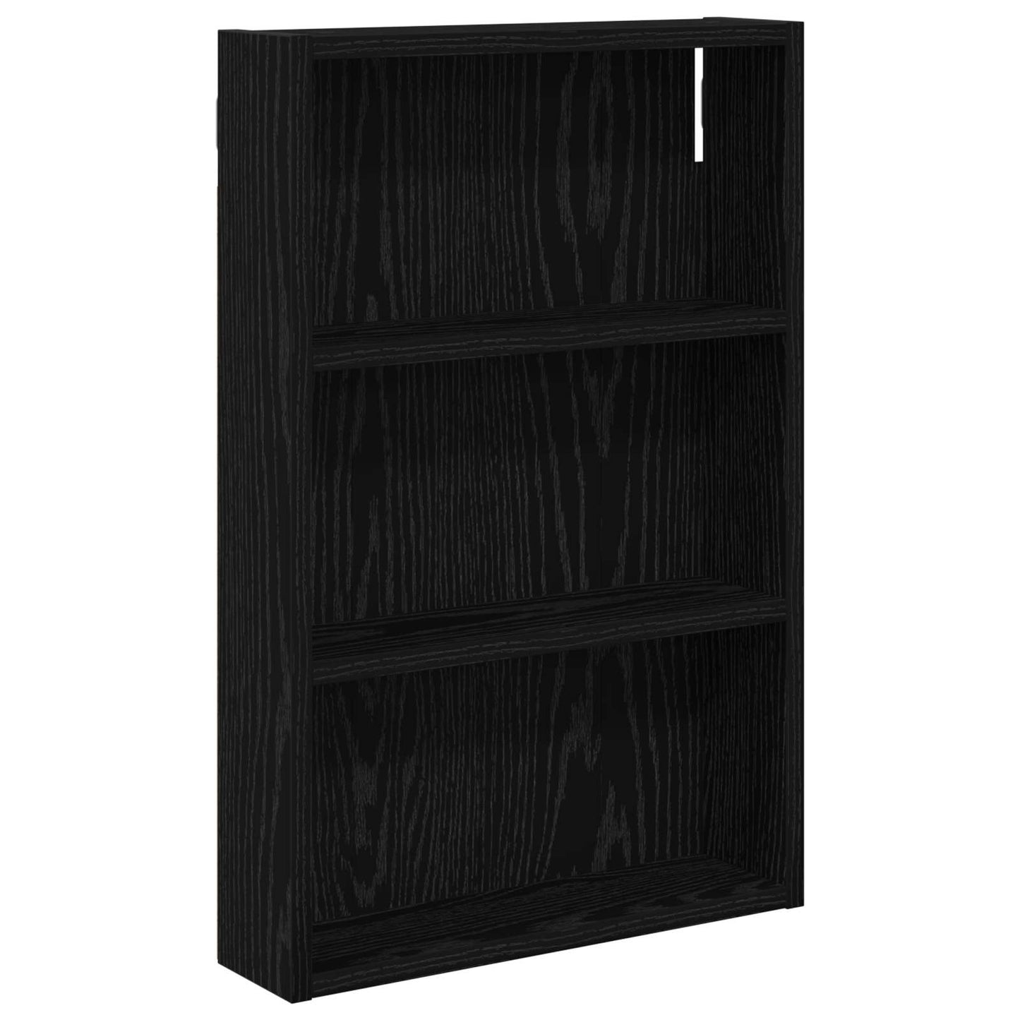 Baderom veggskap Svart Eik 40 x 10 x 60,5 cm Konstruert tre