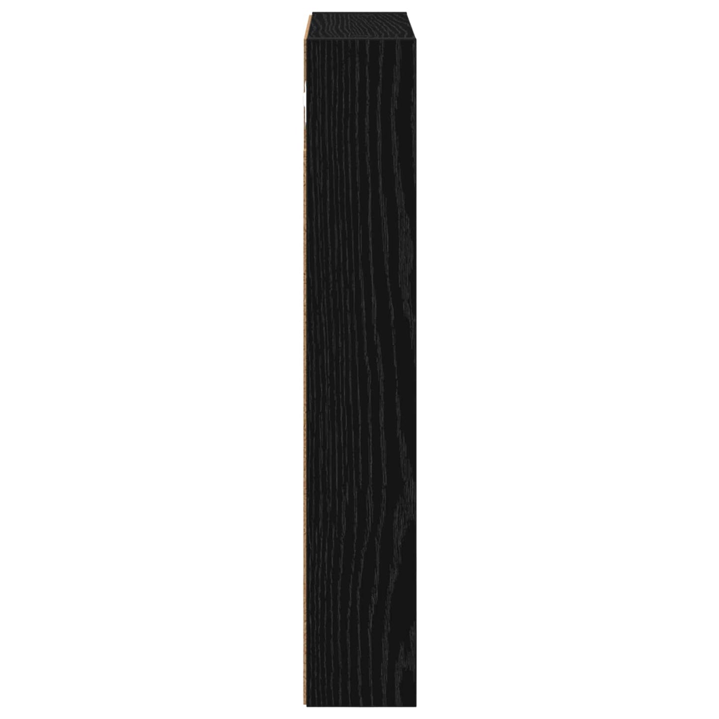 Baderom veggskap Svart Eik 40 x 10 x 60,5 cm Konstruert tre