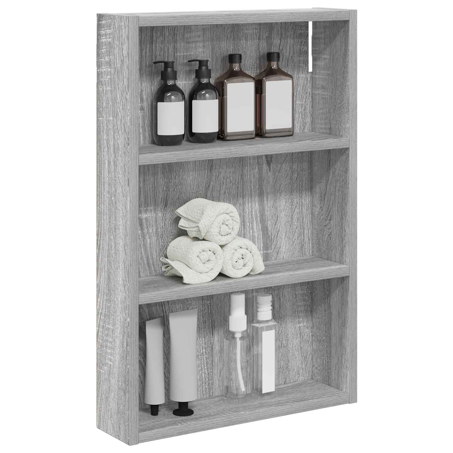 Baderom veggskap Grå Sonoma 40 x 10 x 60,5 cm Konstruert tre