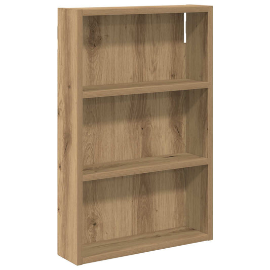 Baderom veggskap med hylle Kunstnerisk Eik 40 x 10 x 60,5 cm