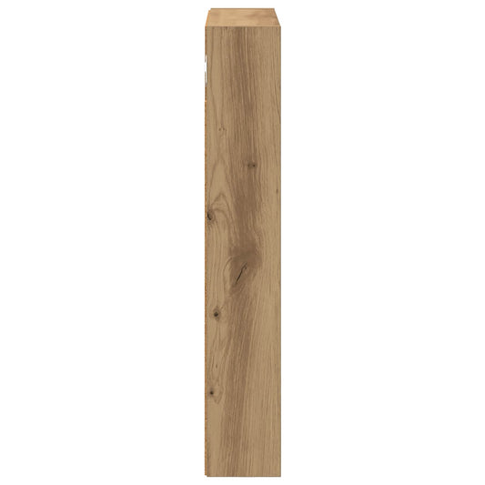 Baderom veggskap med hylle Kunstnerisk Eik 40 x 10 x 60,5 cm