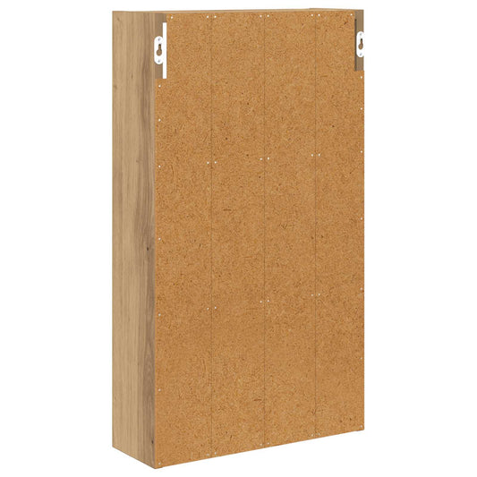 Baderom veggskap Kunstnerisk Eik 40 x 14 x 70 cm Konstruert tre