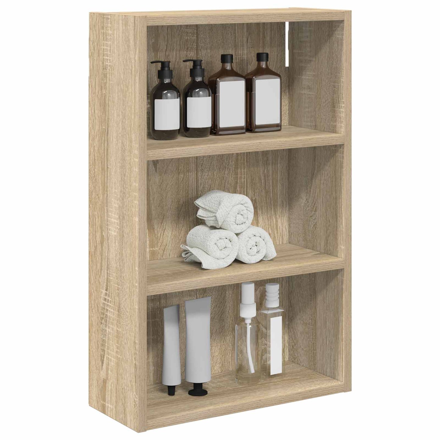 Baderom veggskap Sonoma eik 40 x 16 x 62,5 cm Konstruert tre