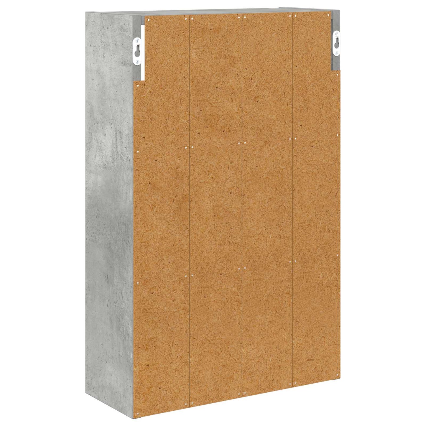 Baderom veggskap BetongGrå 40 x 16 x 62,5 cm Konstruert tre