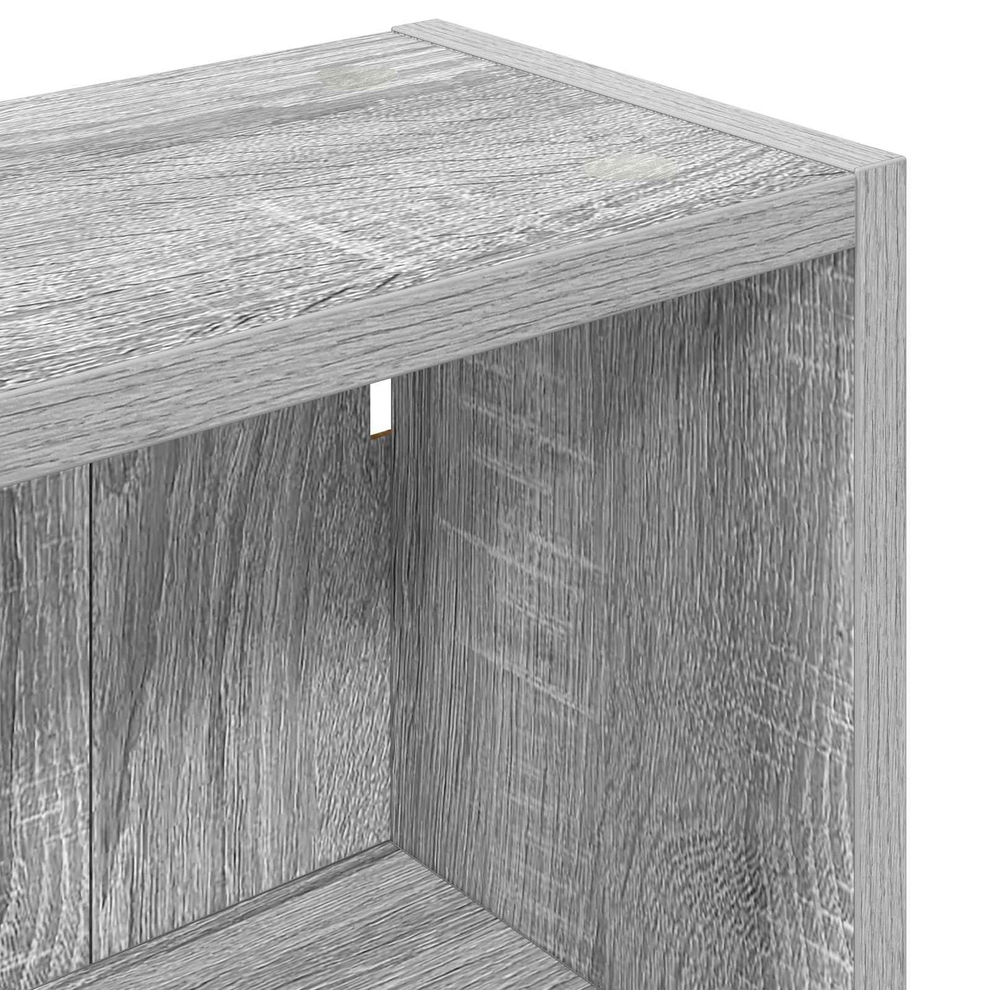 Baderom veggskap Grå Sonoma 40 x 16 x 62,5 cm Konstruert tre