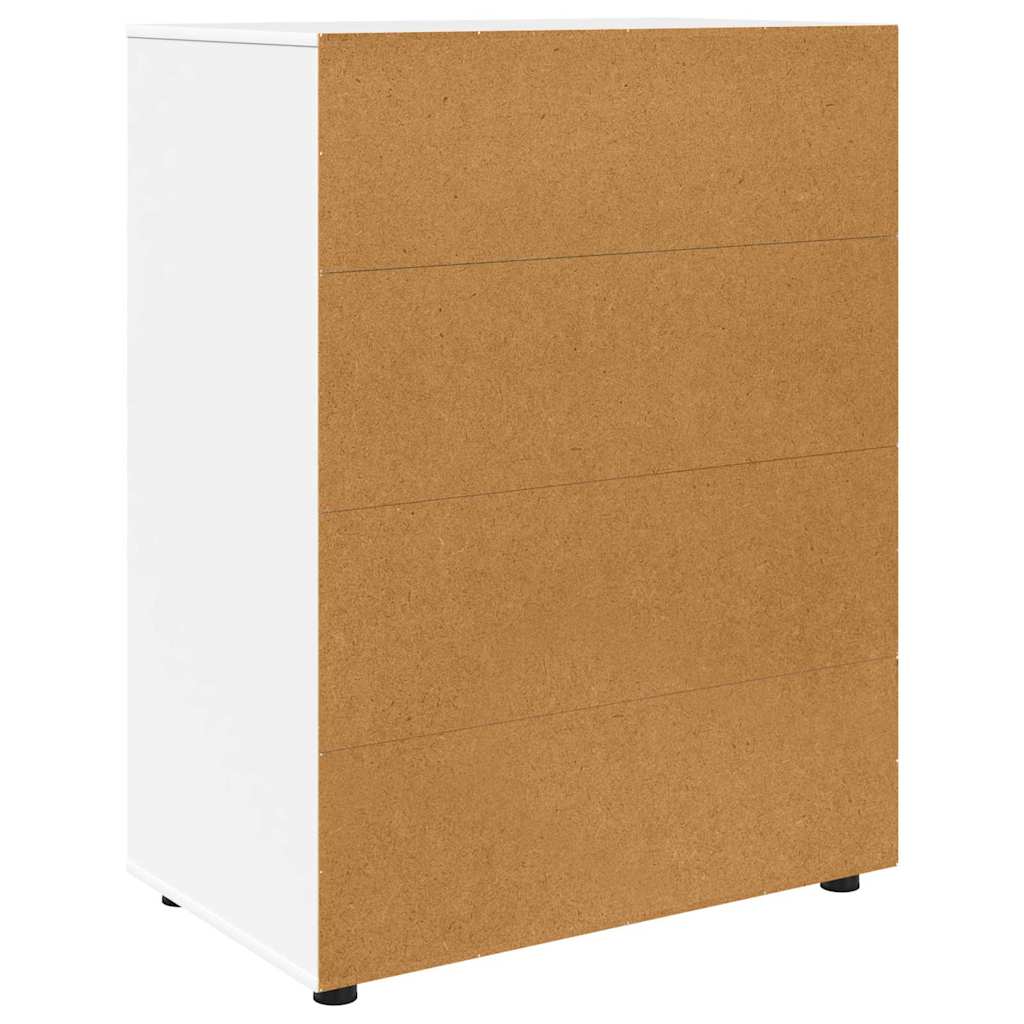 Oppbevaringsskap Hvit 80 x 48 x 105 cm Konstruert tre
