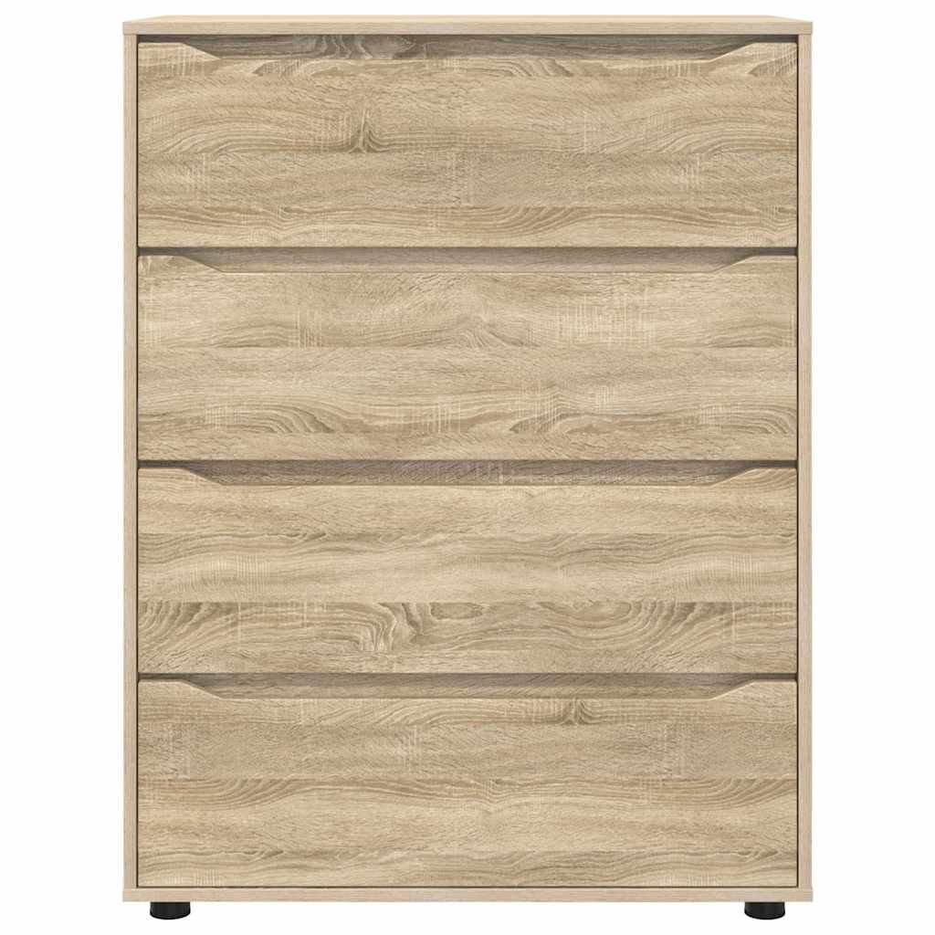 Oppbevaringsskap Sonoma eik 80 x 48 x 105 cm Konstruert tre