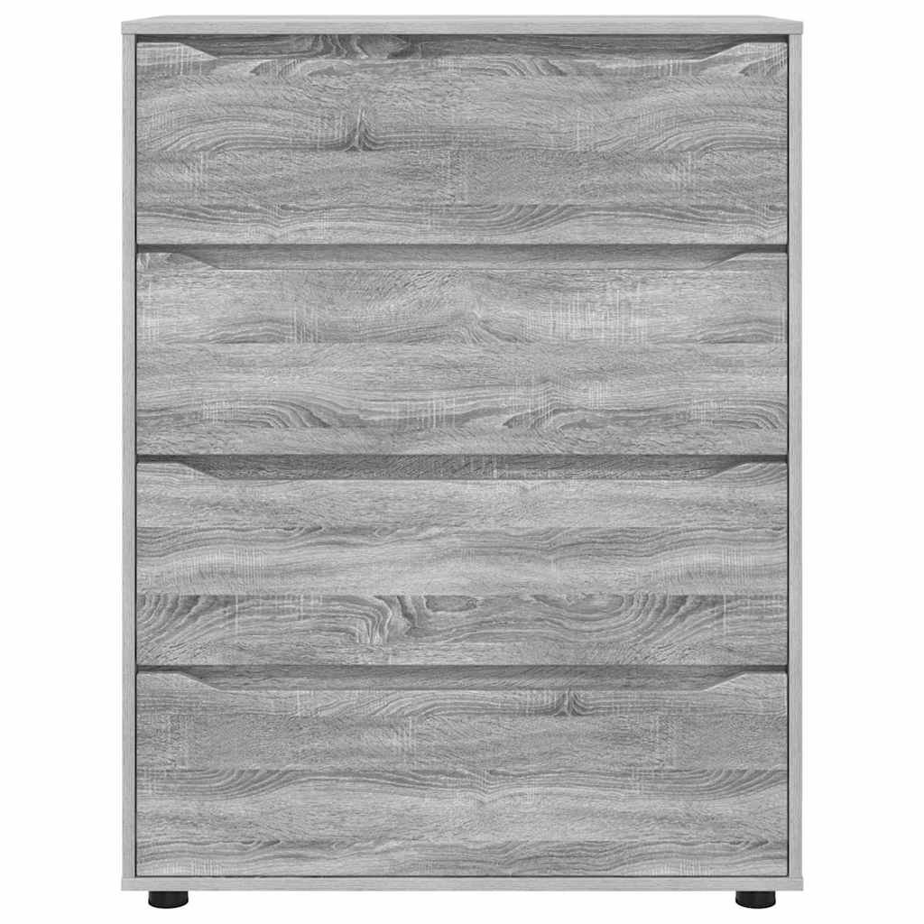 Oppbevaringsskap Grå Sonoma 80 x 48 x 105 cm Konstruert tre