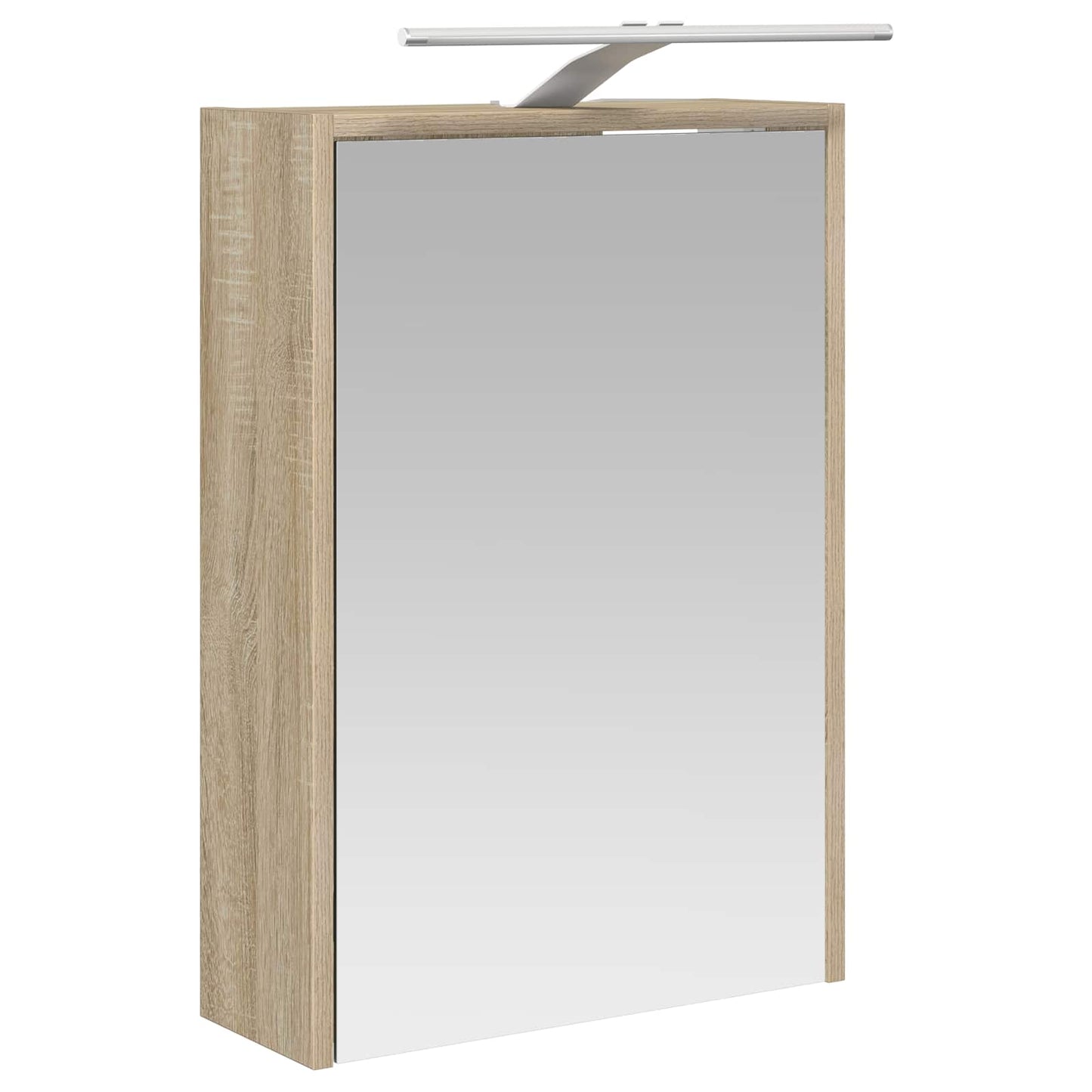 Baderomsskapsett 5 pcs Sonoma eik 43 x 16 x 62,5 cm