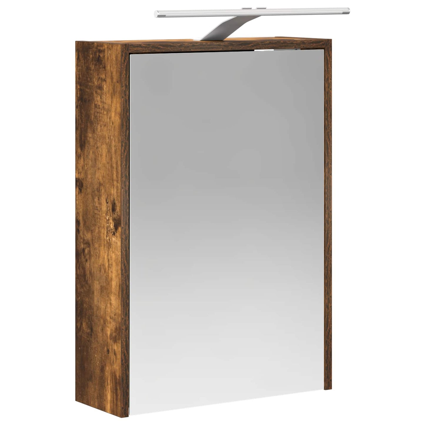 Baderomsskapsett 5 pcs Røkt Eik 43 x 16 x 62,5 cm