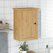 Baderom veggskap med lagring BODO Honning brun 44 x 30 x 60 cm vidaXL