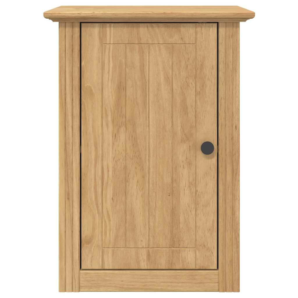 Baderom veggskap med lagring BODO Honning brun 44 x 30 x 60 cm vidaXL