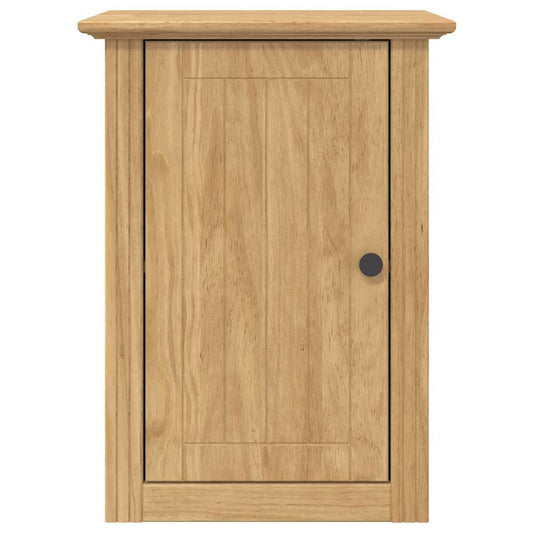 Baderom veggskap med lagring BODO Honning brun 44 x 30 x 60 cm vidaXL
