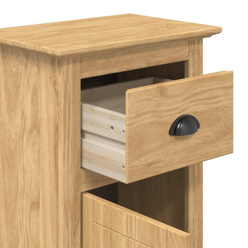 Baderomsskap BODO Honning brun 44 x 30 x 90 cm Konstruert tre vidaXL
