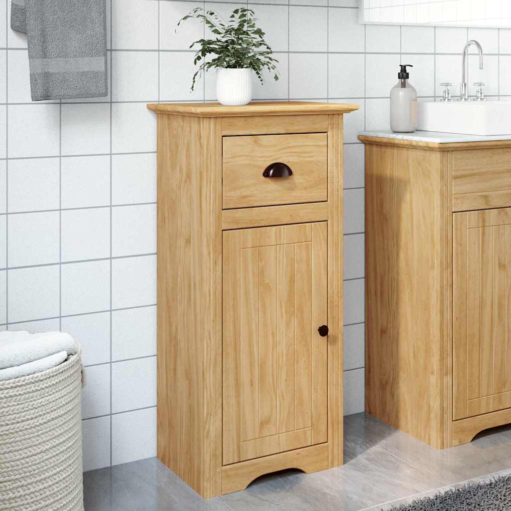 Baderomsskap BODO Honning brun 44 x 30 x 90 cm Konstruert tre vidaXL