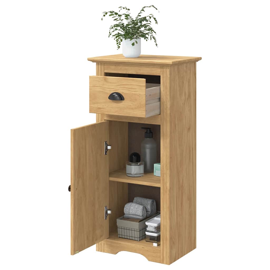 Baderomsskap BODO Honning brun 44 x 30 x 90 cm Konstruert tre vidaXL