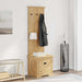 Gangskap BODO Honning brun 50 x 40 x 156,7 cm Konstruert tre vidaXL