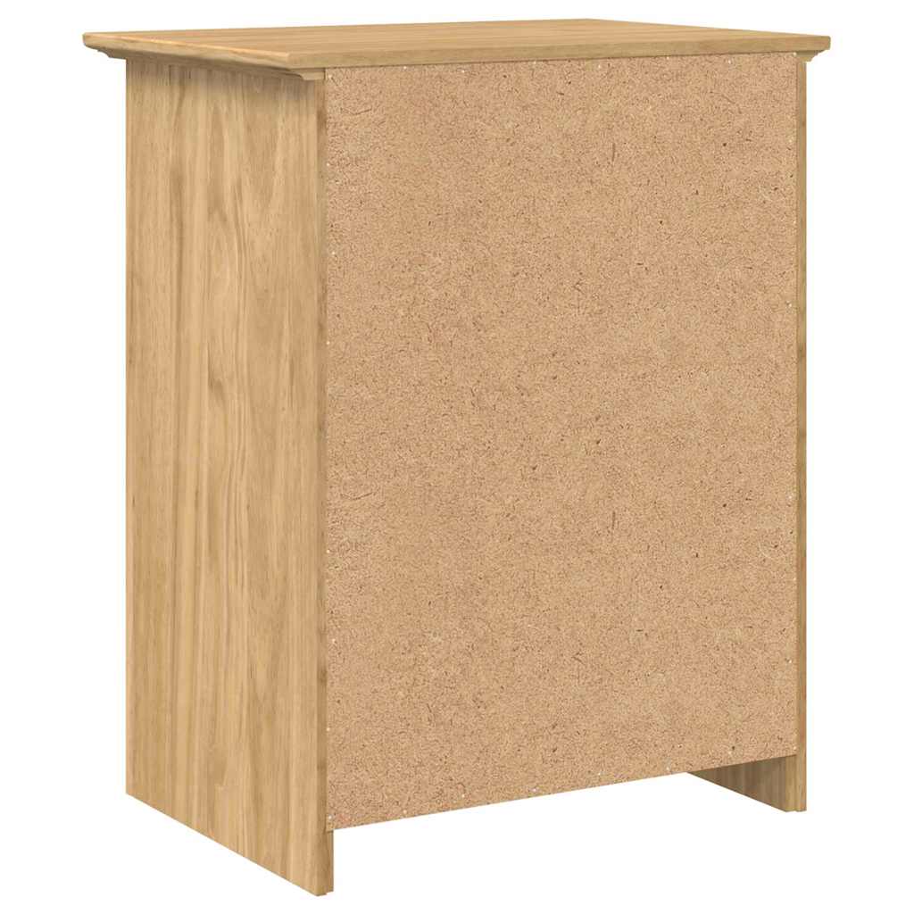 Nattbordskap BODO Honning brun 53 x 38,5 x 67 cm Konstruert tre