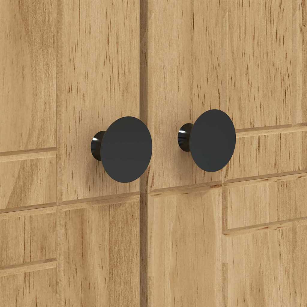 Garderobeskap med lagring BODO Honning brun 53,5 x 99 x 173 cm vidaXL