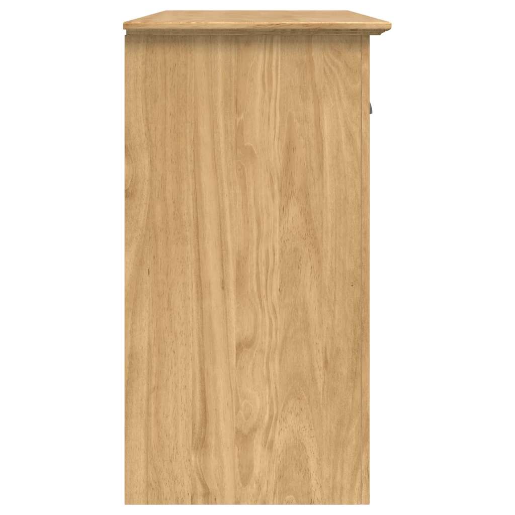 Serviesskap BODO Honning brun 115,5 x 44 x 80 cm Konstruert tre vidaXL