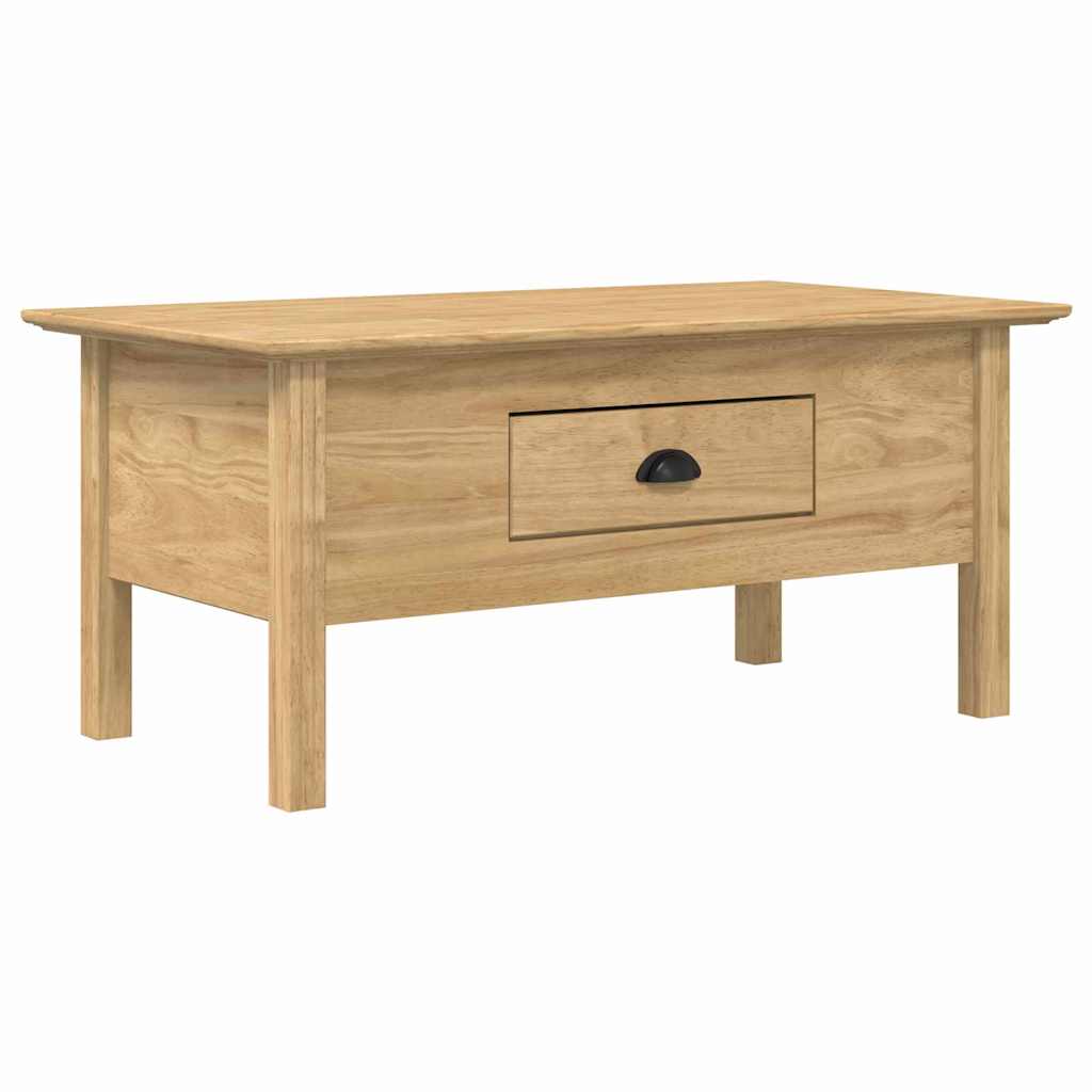 Kaffebord BODO Honning brun 100 x 55 x 45,8 cm Konstruert tre vidaXL