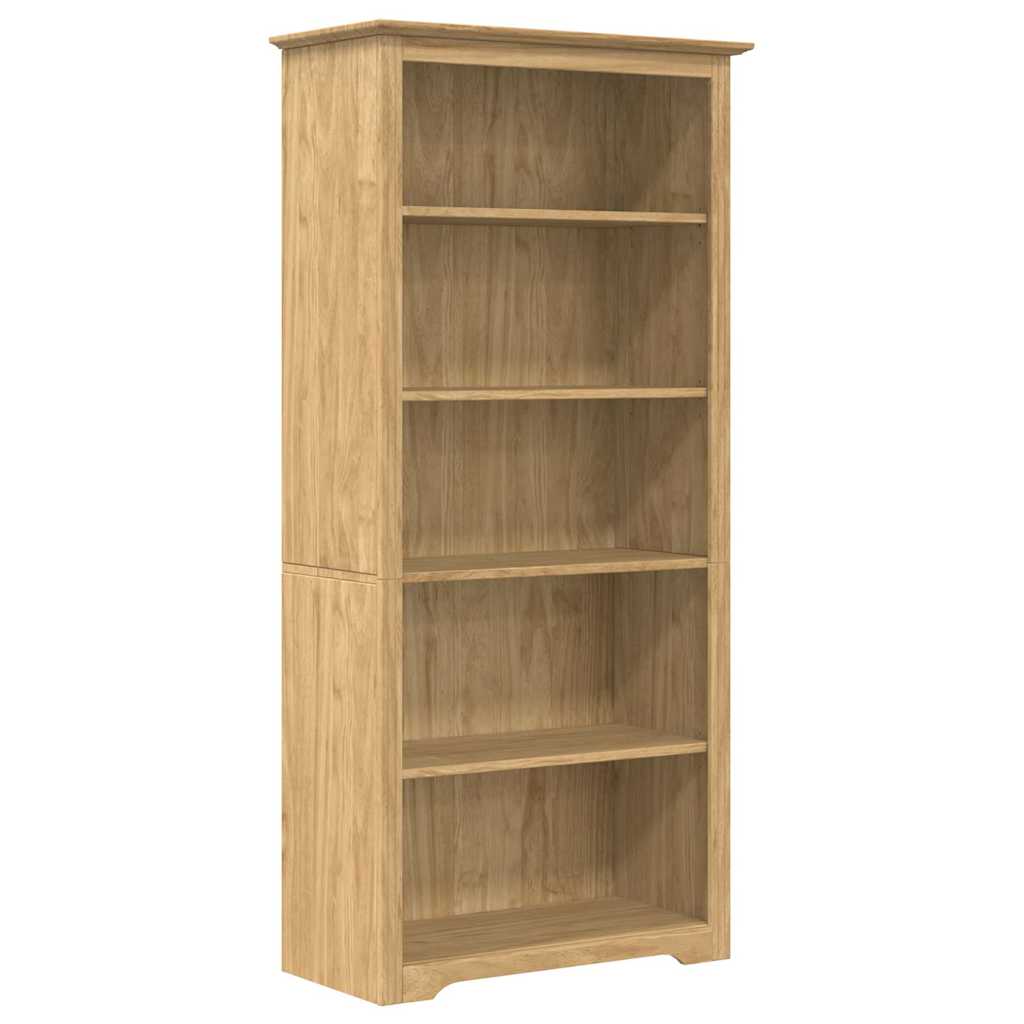 Bokhylle BODO 5 nivåer 82 x 40 x 173 cm Konstruert tre