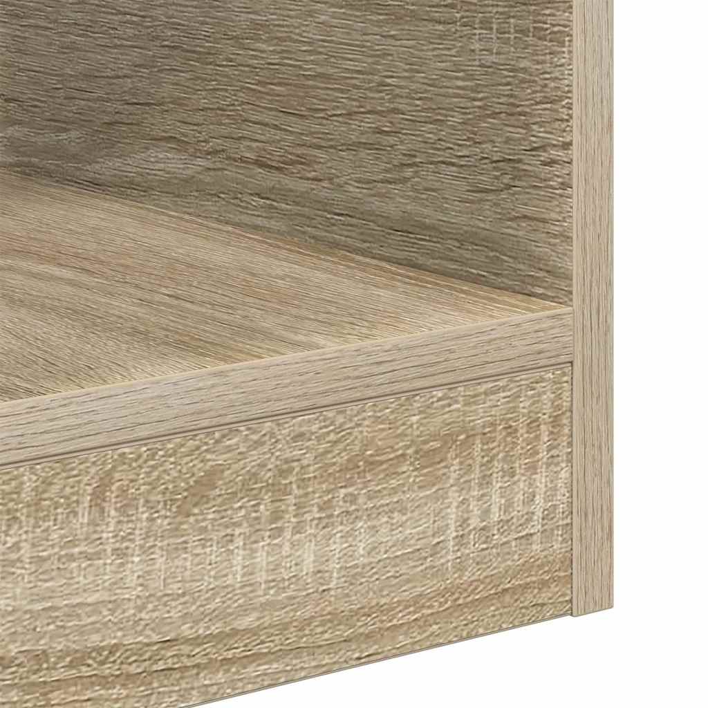 Avlastningsbord 2 pcs Sonoma eik 30,5 x 30 x 45 cm
