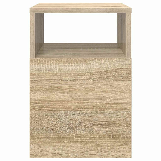 Avlastningsbord 2 pcs Sonoma eik 30,5 x 30 x 45 cm