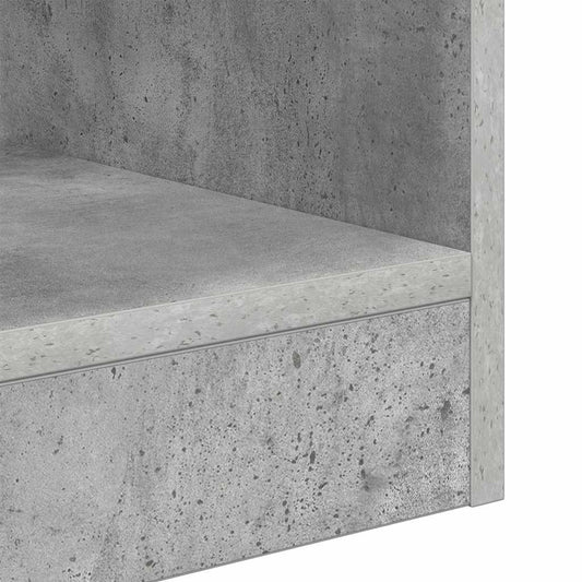 Avlastningsbord 2 pcs Betonggrå 30,5 x 30 x 45 cm