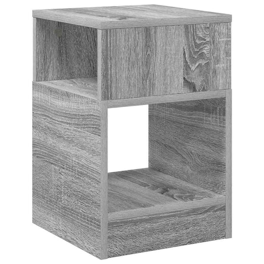 Avlastningsbord 2 pcs Grå Sonoma 30,5 x 30 x 45 cm