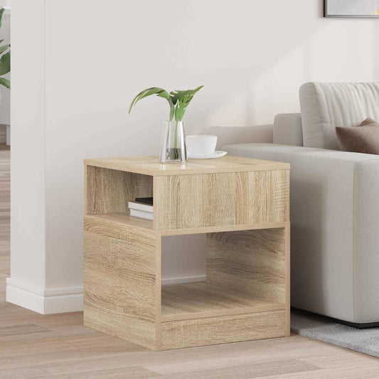 Avlastningsbord Sonoma eik 40,5 x 40 x 45 cm Konstruert tre