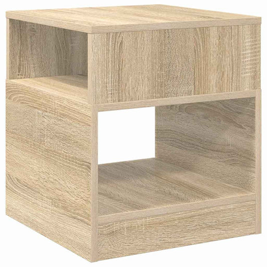 Avlastningsbord Sonoma eik 40,5 x 40 x 45 cm Konstruert tre