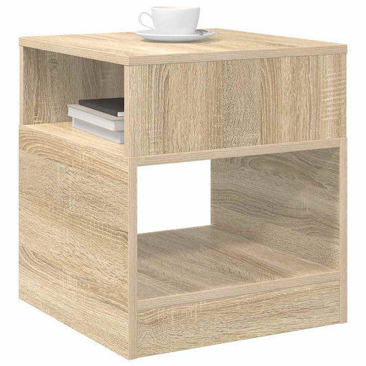 Avlastningsbord Sonoma eik 40,5 x 40 x 45 cm Konstruert tre