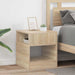 Avlastningsbord 2 pcs Sonoma eik 40,5 x 40 x 45 cm