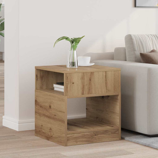 Avlastningsbord Artisan Eik 40,5 x 40 x 45 cm Konstruert tre