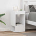 Avlastningsbord 2 pcs Hvit 30 x 30 x 56 cm Konstruert tre