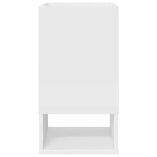 Avlastningsbord 2 pcs Hvit 30 x 30 x 56 cm Konstruert tre