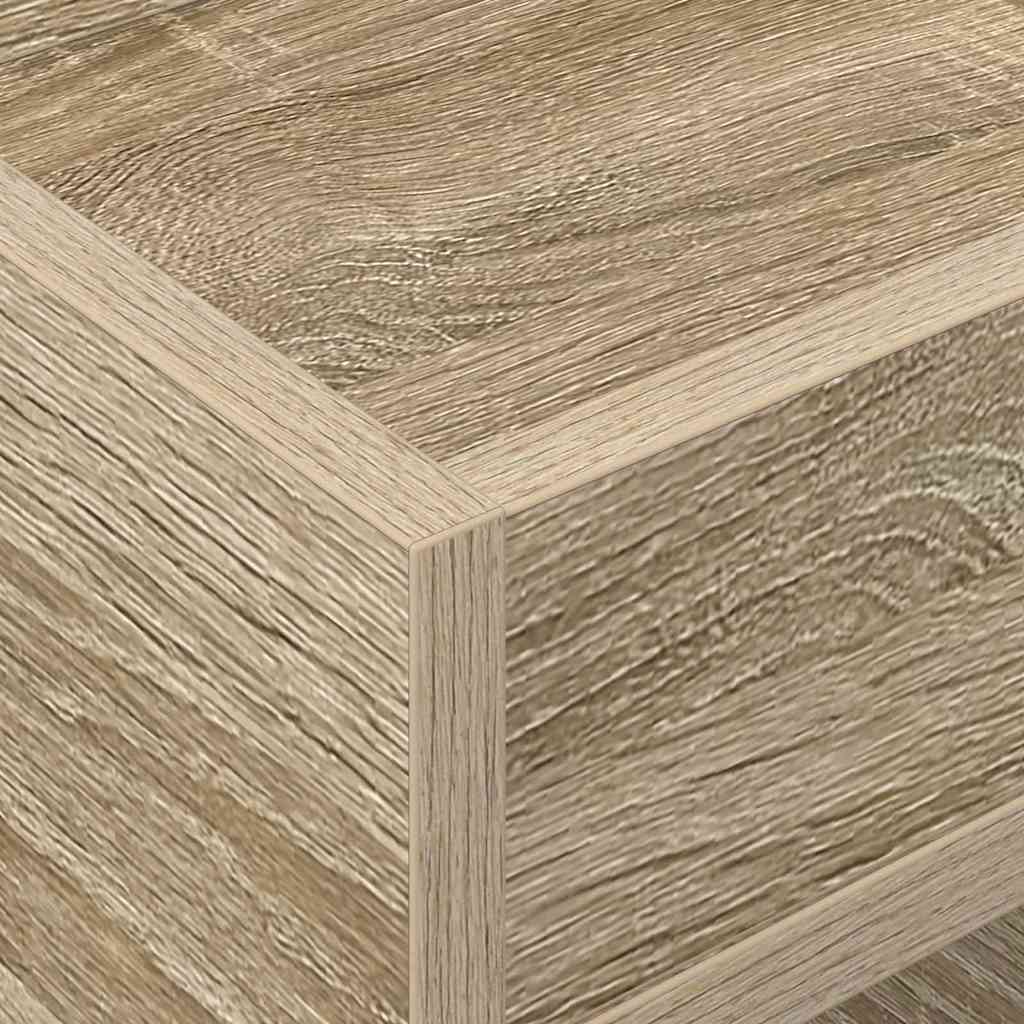 Avlastningsbord 2 pcs Sonoma eik 30 x 30 x 56 cm Konstruert tre