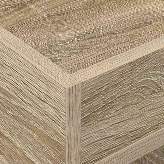 Avlastningsbord 2 pcs Sonoma eik 30 x 30 x 56 cm Konstruert tre