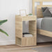 Avlastningsbord 2 pcs Sonoma eik 30 x 30 x 56 cm Konstruert tre