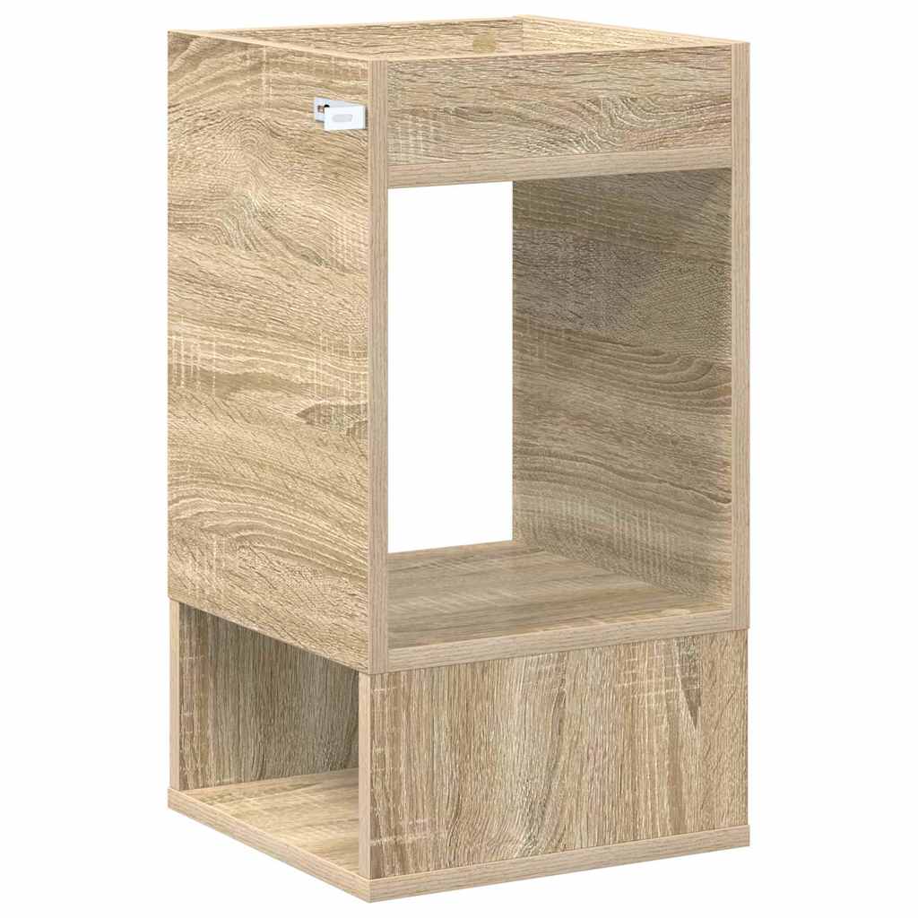 Avlastningsbord 2 pcs Sonoma eik 30 x 30 x 56 cm Konstruert tre